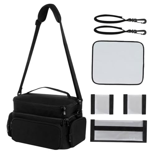 Étui pour tire-lait portable et sac de transport zippé pour le bureau