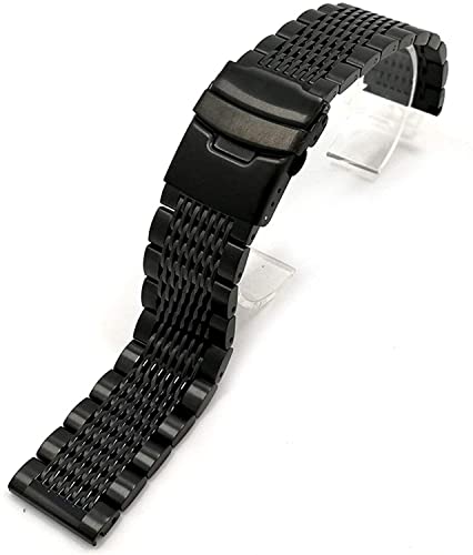 Bracelet de montre en acier inoxydable massif de luxe pour rehausser votre garde-temps