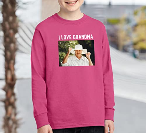 Custom Youth Long Sleeve Shirt Add Your Own Image Photo Text Front Back Side2