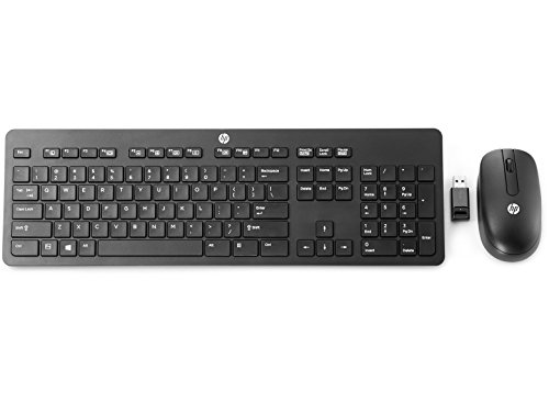 HP Wireless Business Slim Keyboard and M - HP Wireless Business Slim Keyboard and Mouse (Chiclet Keyboard)