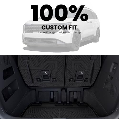 Image of LASFIT Cargo Mats for Kia Carnival 2022-2027 /Kia Carnival Hybrid 2025-2027