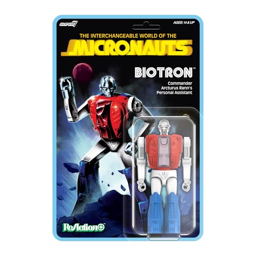 Figure d'azione premium: progettate per sembrare e sentire come la linea di giocattoli vintage dei primi anni '80, le figure ReAction+ presentano una costruzione O-Ring al passato con 12 punti di articolazione per la massima posabilità; con G.I. Joe e Micronauts