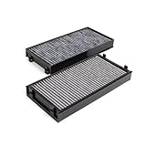 JTLCXNRN 2Pcs Car Cabin Filter Air Conditioner 64119248294 Compatible For BMW E70 E71 E72 F15 F16