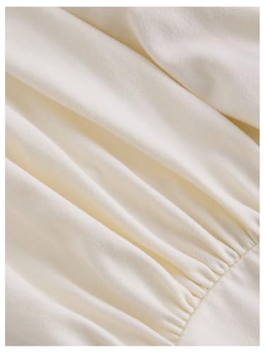 Floerns Women's Sleeveless Halter Tops Ruched Tie Front Elegant Crop Tank Top4