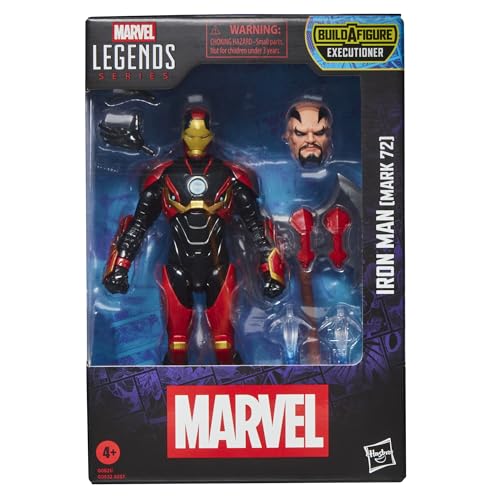 ハズブロ(Hasbro)MARVEL マーベルレジェンド・シリーズ アイアンマン(マーク72) X-MENコミックス 6インチサイズのコレクター向けアクションフィギュア G0821 正規品