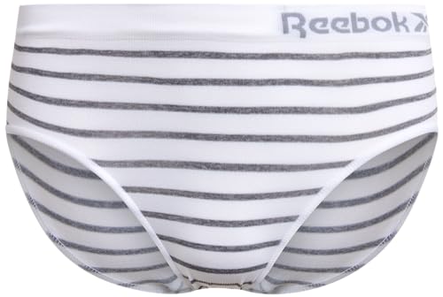 Reebok Girls Underwear - 5 Pack Breathable Stretch Performance Seamless Hipster Underwear for Girls (Sizes: 6-16)4