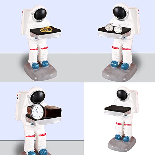 Foto von Vastsea Uhrenständer, Uhrenhalter, Armbanduhr Ausstellungsstand Halter, für Zuhause und Büro, Schmuck, Uhr, Halskette, Schmuck, Geschenk(Astronauten-Look)