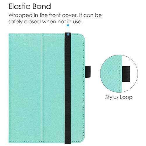 VOVIPO - Carcasa Universal para Kindle Paperwhite Kobo Lector de 6 Pulgadas, Funda Folio Compatible con el eReader Sony/Kobo/Tolino/Pocketbook/Kindle de 6 Pulgadas