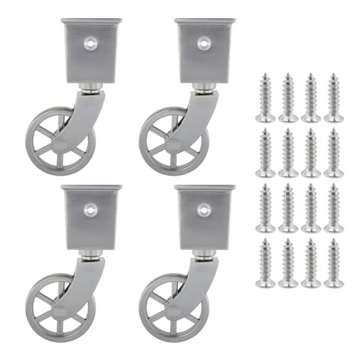 KUMGROT 2-Inch Furniture Wheels Set of 4