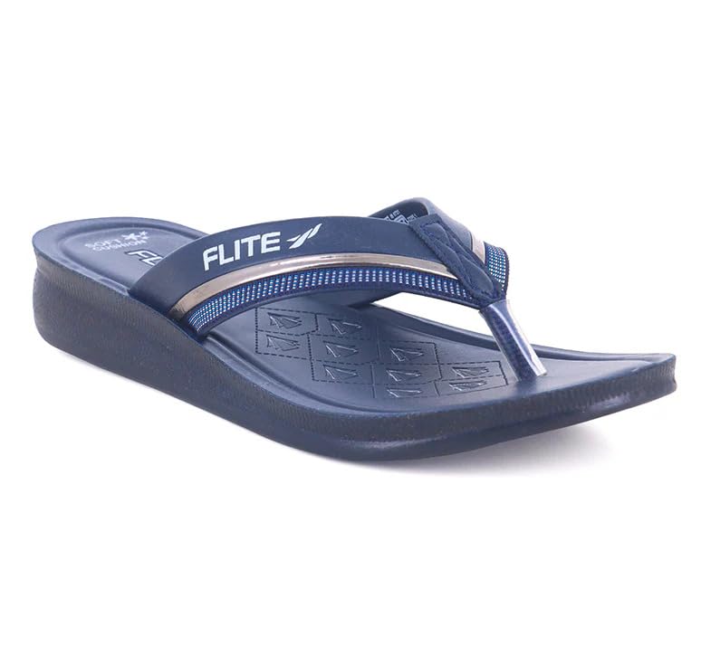 Image of FLITE PUL-204 Women's PU Slippers | Outdoor Comfortable Flip-Flops for Women & Girls | Anti-Slip Durable Thong Sandals for Ladiers