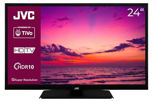 JVC Fernseher 24 Zoll Smart TV powered by TiVo (HD-Ready, HDR, Triple-Tuner, 6 Monate HD+ inkl.) LT-24VH5455