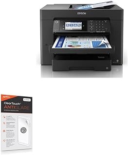 BoxWave Screen Protector Compatible With Epson WorkForce Pro WF-7840 - ClearTouch Anti-Glare (2-Pack), Anti-Fingerprint Matte Film Skin