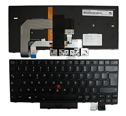 Clavier PC portable de rechange compatible Lenovo 01AX528 pour corriger les touches défectueuses