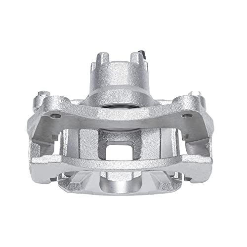 Image of Detroit Axle - Front Brake Kit for Chrysler 200 Sebring Dodge Caliber | Avenger Jeep Patriot Compass, 11.57'' inch Drilled & Slotted Brake Rotors Disc Brake Calipers Ceramic Brake Pads Replacement