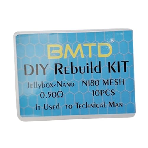 MERISHOPP Store Merishopp DIY Rebuild Kit NI80 Mesh Spiral 0.5ohm - Image 3