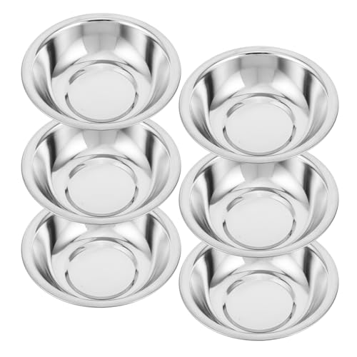 Set 6 Tazones de Acero Inoxidable 16 cm para Cocina miniatura 1