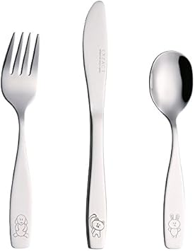 set di posate in acciaio inox per 16