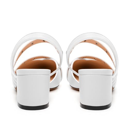 Women's Low Block Heel Pumps - Pointed Toe Slingback Slip-On, Solid Color Dress Shoes for Weddings, Parties & Everyday Wear4