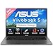 ASUS Vivobook S14, Intel Core Ultra 5 225H, Intel iGPU,16GB RAM,512GB SSD,FHD+,14",60Hz,Windows 11,M365 Basic (1Year)*,Office Home 2024,Matte Gray,1.4 Kg, S3407CA-LY057WS, Metallic Design Laptop