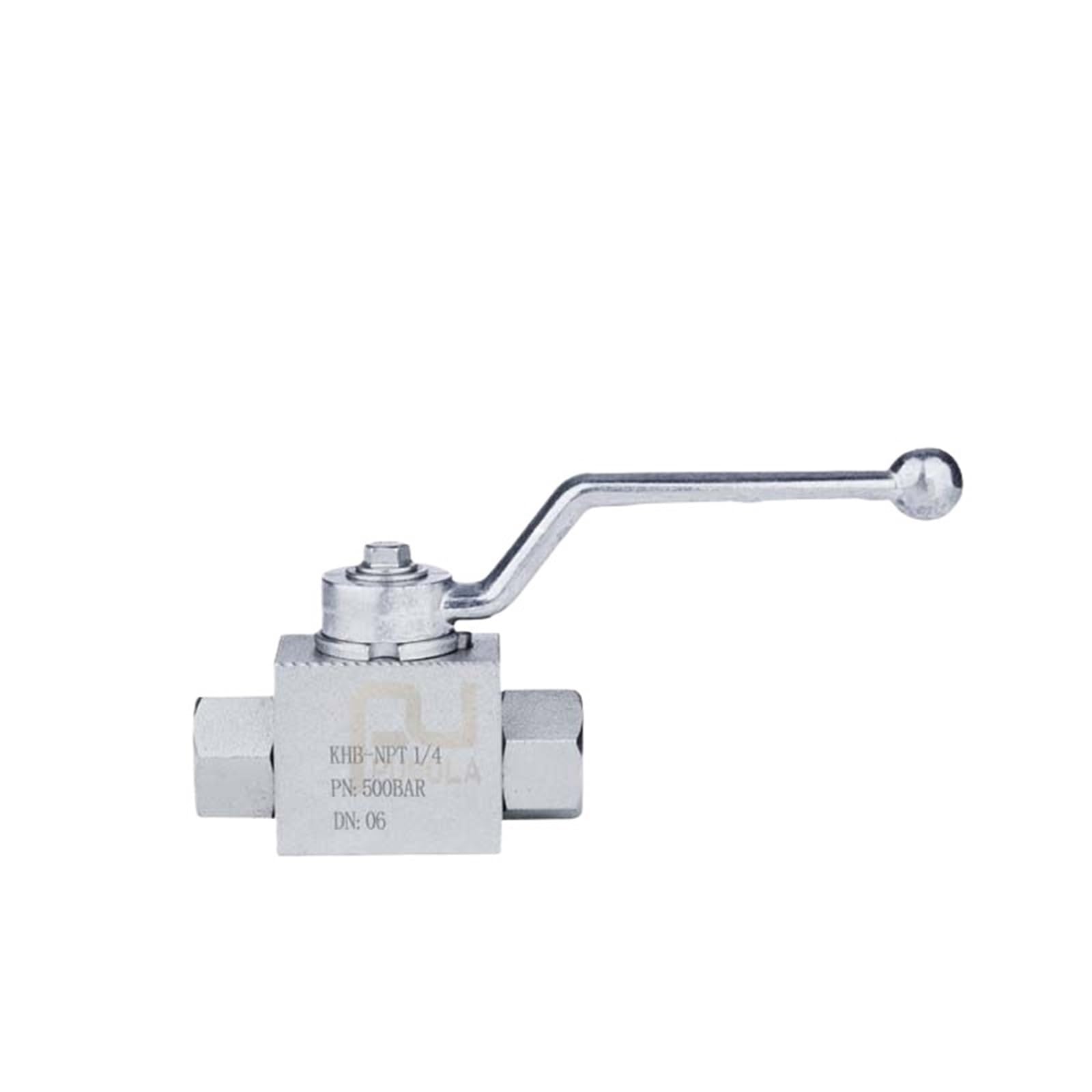 Vanne à bille haute pression KHB en acier au carbone pour stopper les fuites hydrauliques