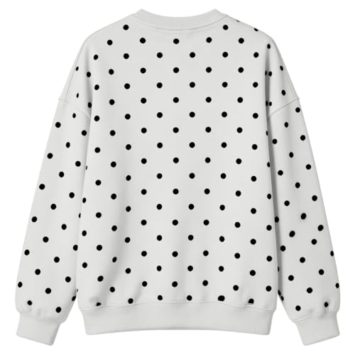 Rikbuig Oversized Sweatshirt Women Crewneck Fleece Pullover Sweatshirts - image 7