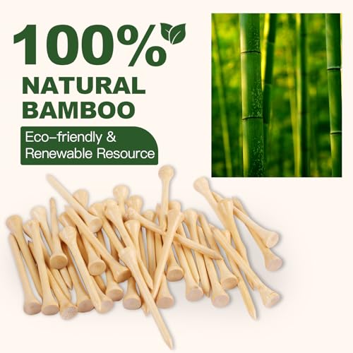 Guirnd Bamboo Golf Tees 150PCS
