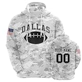 Custom 2024 Camo Salute Sweatshirts,Personalized Hoodie Custom Name & Numbers,Apparel for Men Women S-6XL.Gift for Team Fans.