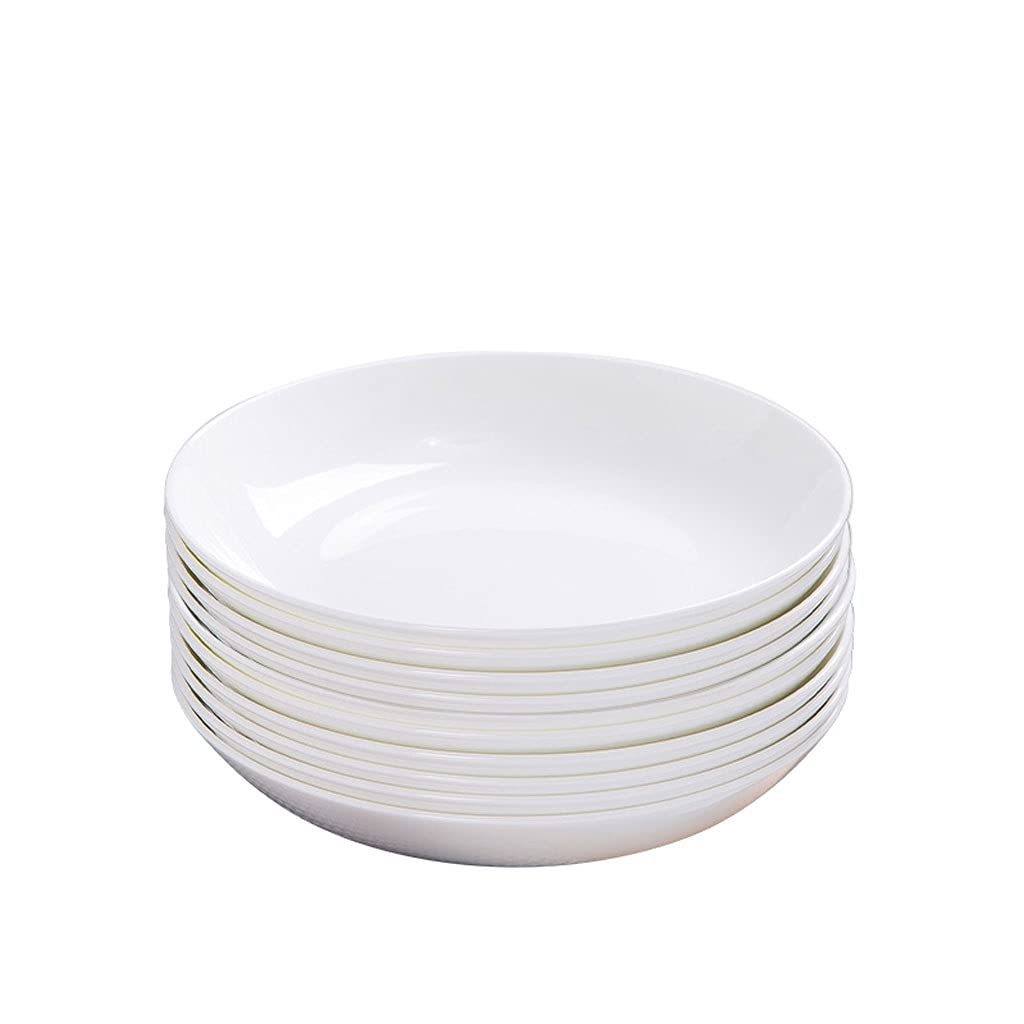 NZPOST Dinner Plate Round Ceramic Dinner Plates Set 7Inch The Salad Noodle Dessert And Appetizer Plates Mi
