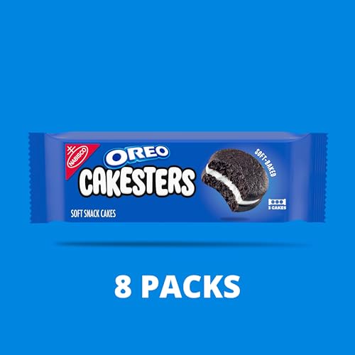 OREO Cakesters Soft Snack Cakes, 8-3.03 oz Snack Packs - image 3