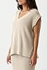 Saodimallsu Womens V Neck Sweater Vest Oversized R... #1