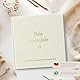 MeinBaby123® Babyalbum Dein erstes Jahr hochwertig vergoldet mit 136 Ausfüllseiten | Geschenk zur Geburt, Babygeschenke, | Babytagebuch zum ausfüllen für Meilensteine im 1. Lebensjahr (leinen beige)
