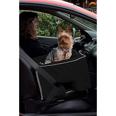 Pet Gear Lookout Booster Car Seat, Removable Comfort Pillow, Safety Tether Included, Installs in Seconds, No Tools Required