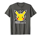 Pokémon Pikachu No. 0025 Electric Type Pokémon Master T-Shirt