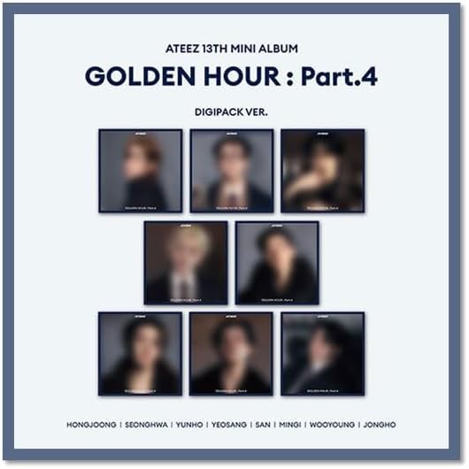 Amazon.co.jp: ATEEZ GOLDEN HOUR : Part.4 [DIGIPACK Ver.] 13thミニ
