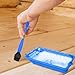 GENERIC Wood Glue Spreader | Complete Silicone Glue Kit with Tray | Multifunctional Glue Spreader Kit | Woodworking Glue Applicator | Glue Brush for Fine Crafts, Blue, NMAR4J3O1HFMG5QU5SRJ
