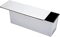 Vista 7 de Pullman - Molde para pan con tapa, de acero aluminiado, molde para pan Pullman de grado comercial, antiadherente, con tapa (13 x 4.3 x 4.8 pulgadas)