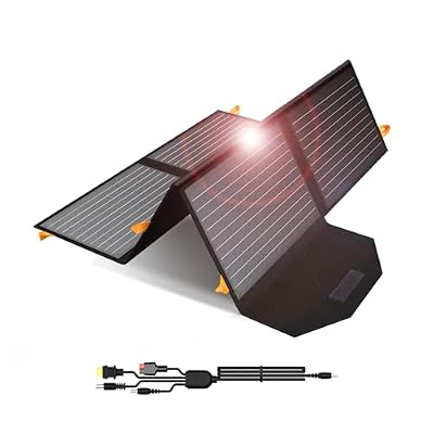 [Upgraded] FlexSolar 60W Portable Solar Panels Chargers IP65 Waterproof