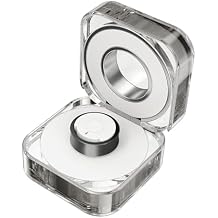 kwmobile Smartring case Compatible with Samsung Galaxy Ring - TPU Soft Protective Cover Transparent/Black.