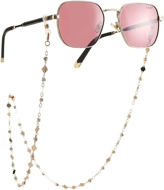 Metal Glasses Rope Retro Beads Eyewear Lanyard Street Versatile Eyeglass Chains Accessories