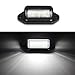 Thlevel 2 Pcs Matrícula de LED Lámpara, Luces de Placa de Matrícula...