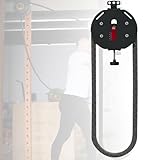 Máquina de entrenamiento de cuerdas, sistema de polea de cable portátil con resistencia ajustable y cuerda de nailon de alta calidad para ejercicios de agarre, brazos, espalda y coordinación corporal