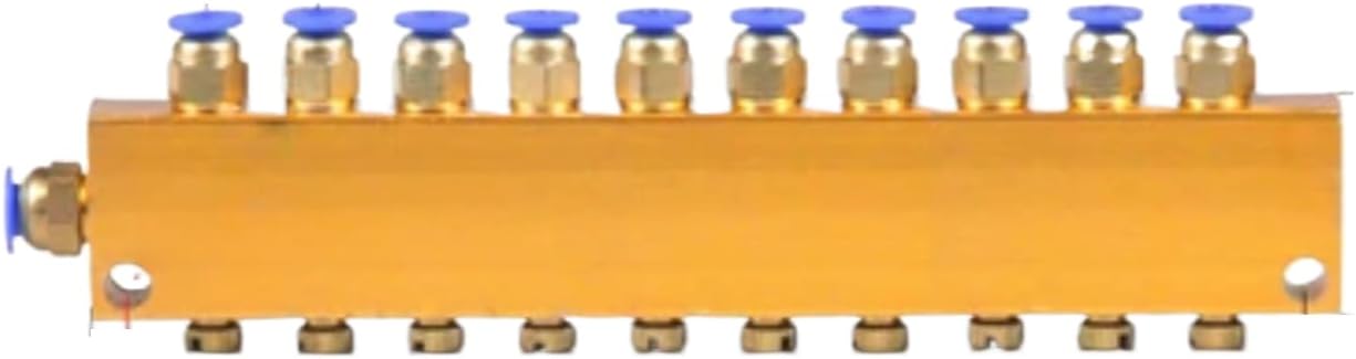 1pcs B Type Adjustable Oil Separator TK Quick Insertion 4/6mm(1in10out 6in4out)