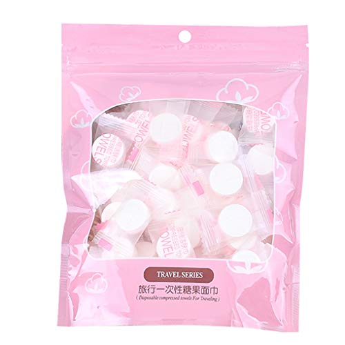 Plzlm 50pcs / esterna del sacchetto magico viaggio compressa asciugamano USA e Getta Tour Tessuto Non Tessuto Salviette detergenti e Carta velina Mask