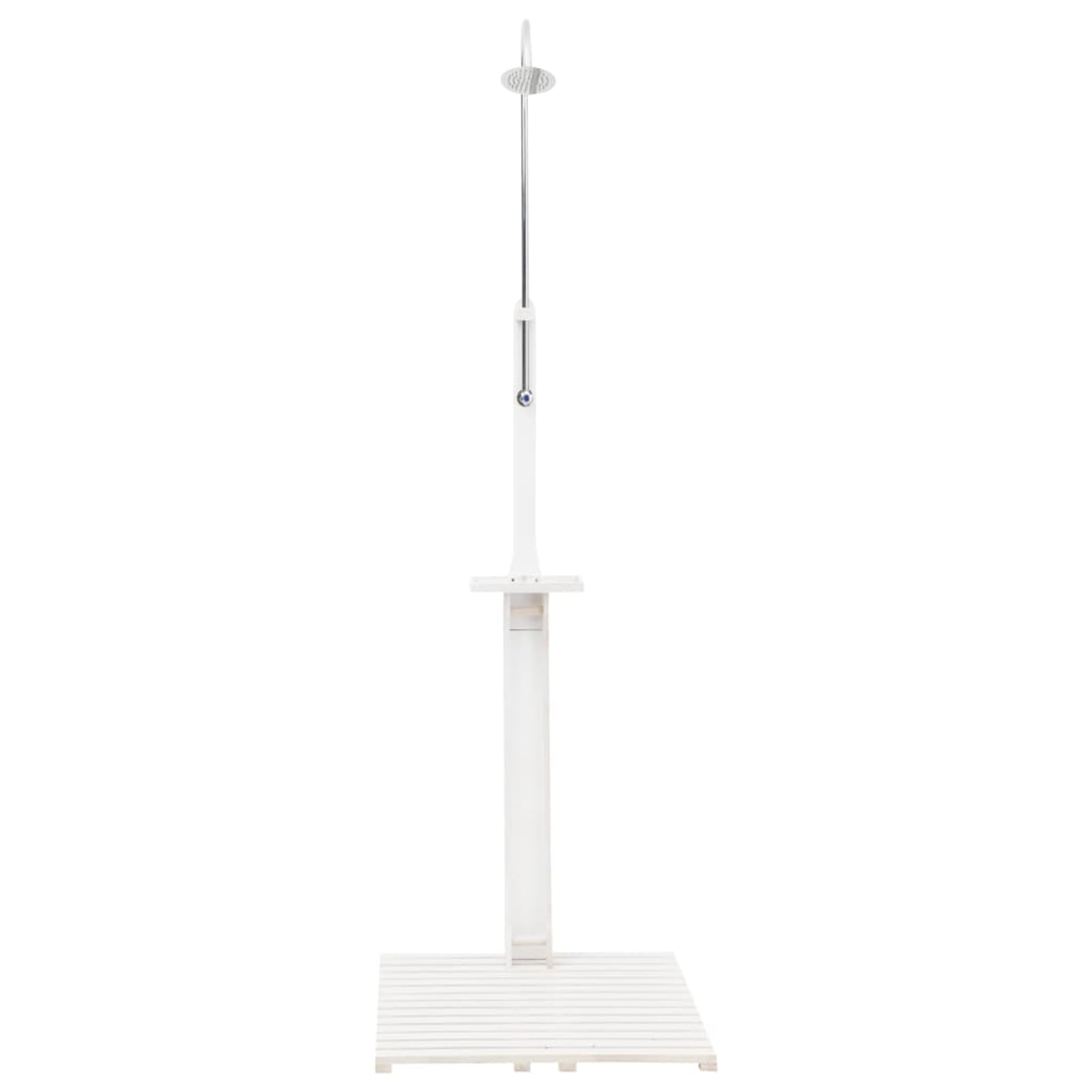 Gecheer Ducha de Jardín de Madera con Alcachofa Giratoria y Presión Ajustable para Exterior Modelo LYKLRZJ-48207ES