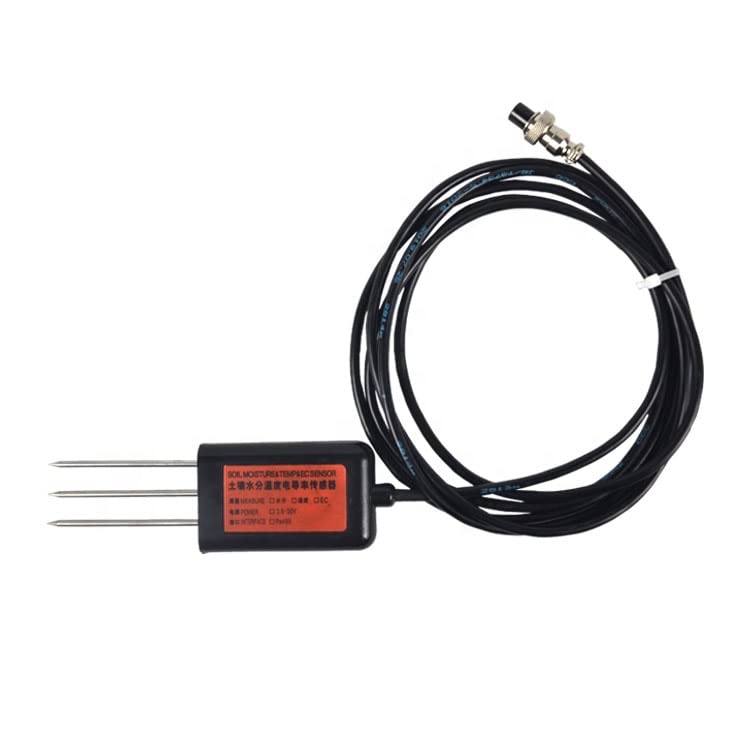 HM-S485 Industrial Soil Moisture Sensor | RS485 Modbus Output | 0-100% VWC | Rapid <0.5s Response | High Accuracy ±3% | for Irrigation Systems, Agriculture, Greenhouses
