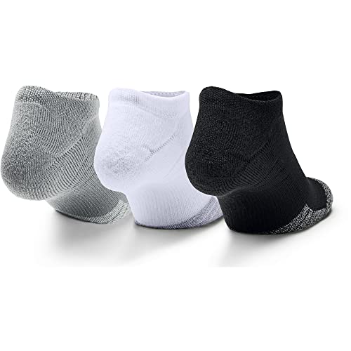 Under Armour Unisex Adults Heatgear No show 3 Pack Socks (pack of 3)