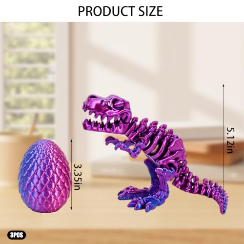 Juegos de dinosaurios y huevos de dragón 3D como regalo original 2
