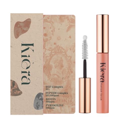 KIERA Blooming Eyelash Serum 0.25oz(7.5ml) | Enhancing Eyelash Length & Thickness | Suitable for Eyebrows and Scalp Use