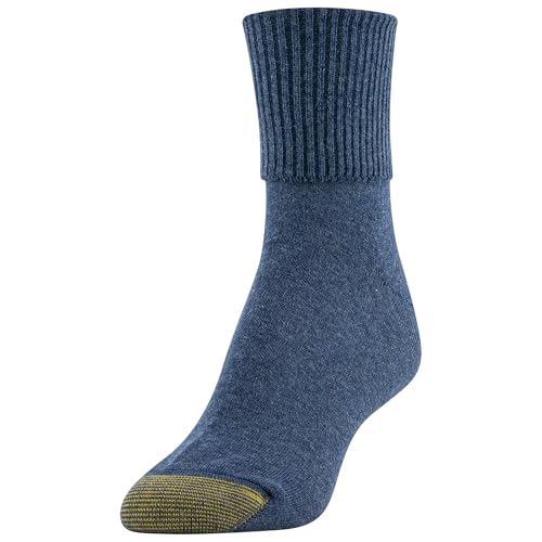 Image of GOLDTOE Women's Classic Turn Cuff Socks, Multipairs