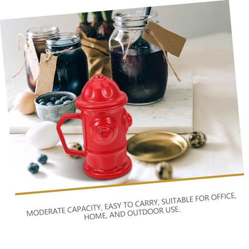 Mug bouche d'incendie rouge tasses décoratives pour le bureau - 6